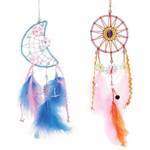 DIY Dream Catcher Craft Kit for Kids and Teens - Makes 2 Wall Decor Projects