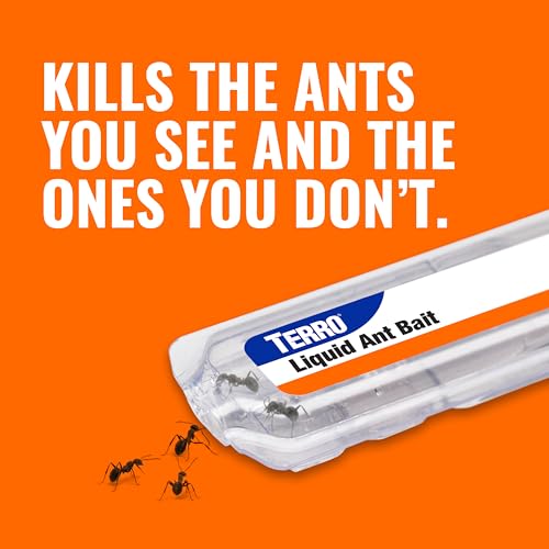 TERRO Liquid Ant Killer Bait Stations, 12-Pack, Indoor Traps, T300B