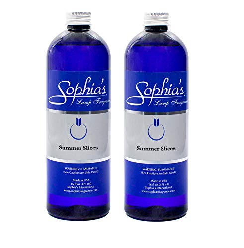 Fragrance Lamp Oil Refills 2-Pack - Cucumber & Honeydew Scent