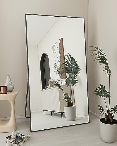 71" x 31" Oversized Full Length Floor Mirror, Shatterproof Wall Mirror