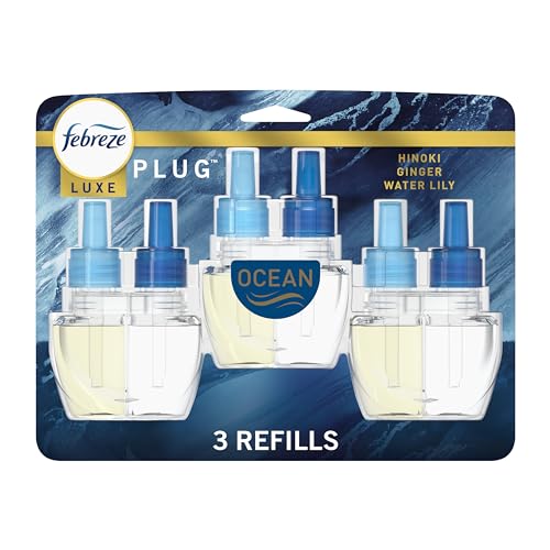 Scented Oil Plug-In Air Freshener Refills - Ocean Scent, 3 Count (0.87 oz)