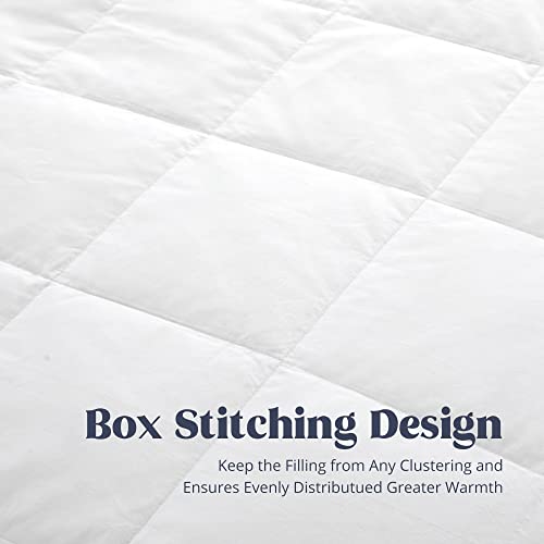 Lightweight King Size Down Blanket - Soft & Cozy Luxury Bedding