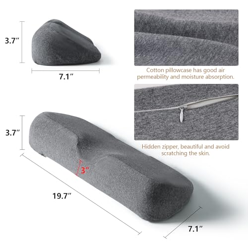 Memory Foam Cervical Neck Pillow for Pain Relief - Ergonomic Support