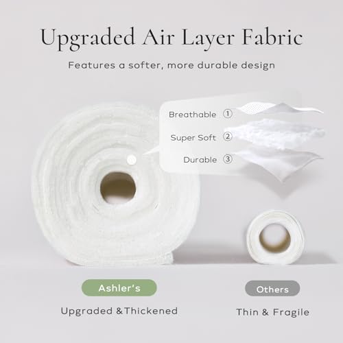 12x20 Lumbar Throw Pillow Inserts - Set of 2 Breathable Air Layer Cushions