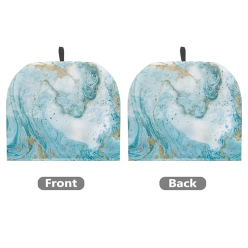 Insulated Teapot Cozy - Thermal Tea Kettle Warmer with Hanging Loop, Aqua