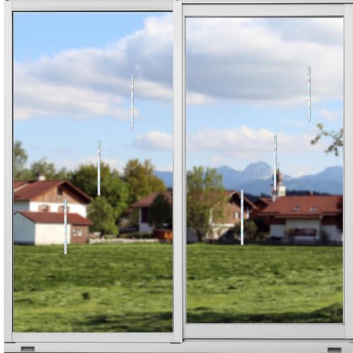 87 Strip Window Decals for Bird Safety | Static Cling Anti-Collision Stickers