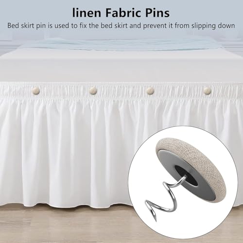Upholstery Tacks Pins - 24 Pack Multipurpose Fabric Pins for Furniture