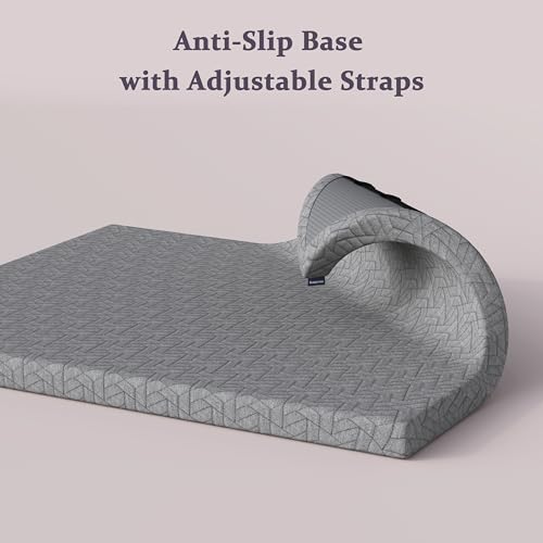 Sleepmax 4-Inch King Extra Firm Cooling Memory Foam Mattress Topper