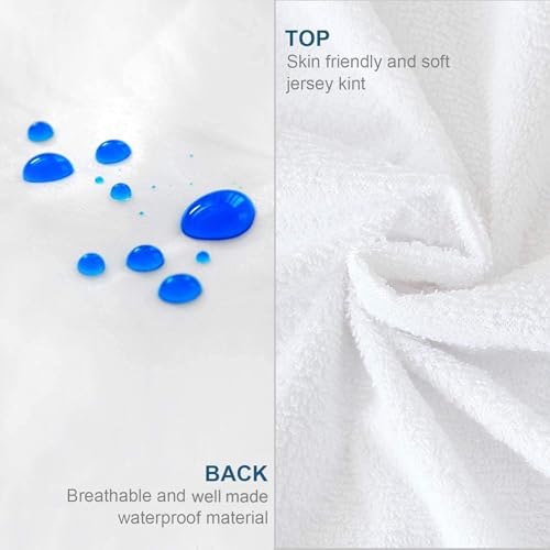 Moonsea Queen Zippered Mattress Encasement - 6-Side Waterproof Cover