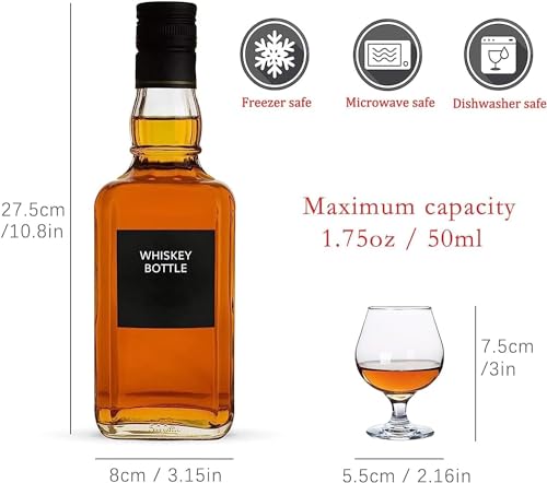 24-Pack Cognac & Shot Glasses Set - Elegant Liqueur & Brandy Tasting Glasses