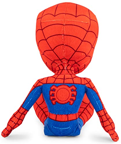 Red Spiderman Plush Pillow Buddy for Kids - 17 Inch Microfiber Support Cushion, Spidey & His Amazing Friends
