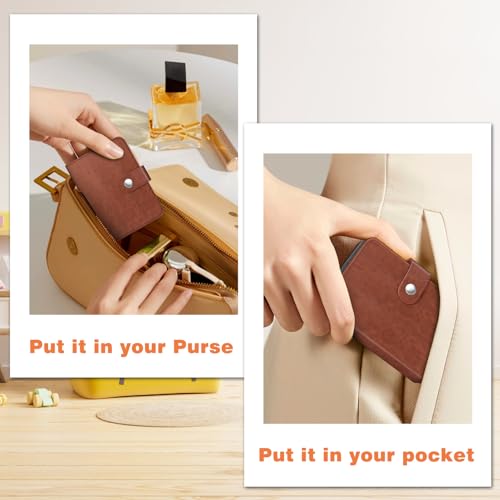 Mini Photo Album for 2x3 Inch Films, 52-Pocket Portable Photocard Holder