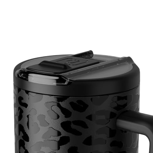 40oz Insulated Stainless Steel Tumbler with Leakproof Covered Straw