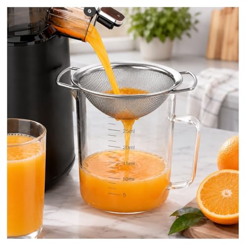 Fine Mesh Juice Strainer for Cold Press Juicer, 304 Stainless Steel Sieve