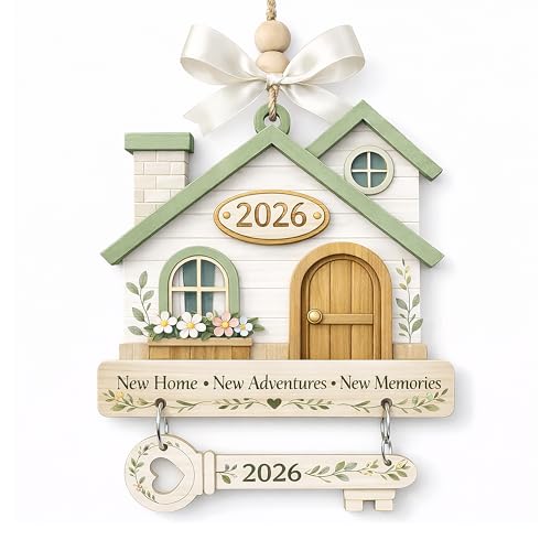2026 Home Sweet Home Ornament, Housewarming Gift for First Home