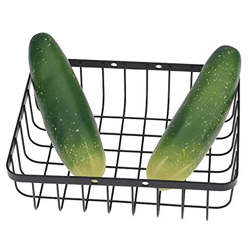 2 Pcs Realistic Artificial Cucumber Set, 6.5-inch Lifelike Fake Vegetable