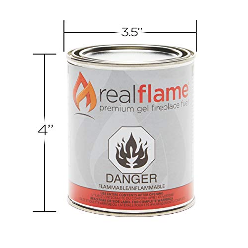 Gel Fuel Cans 13 Oz 24-Pack Isopropyl Alcohol for Fireplaces