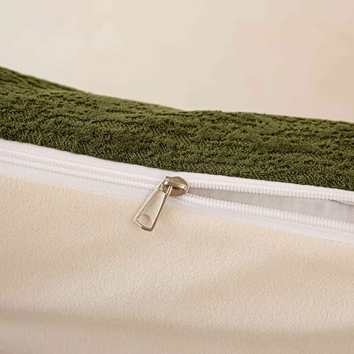 Soft Plush Teddy Headboard Cover with Adjustable Ties - Queen Size