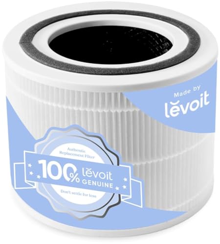 Levoit Core 300-P Genuine Air Purifier Replacement Filter 3-Stage HEPA