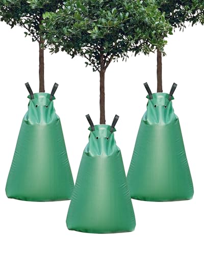 20 Gallon Slow Release Tree Watering Bags (3 Pack) - Drip Irrigation System