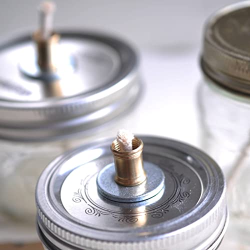 1/4 Inch Round Cotton Oil Lamp Wicks - 50 Ft Roll for Lanterns & Oil Lamps