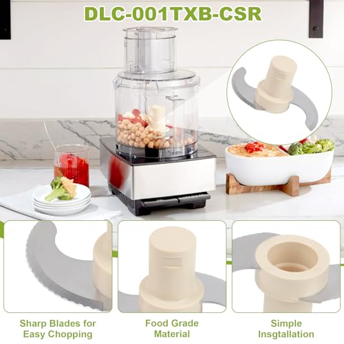 14-Cup Food Processor Replacement Blade DLC-001TXB-CSR Stainless Steel