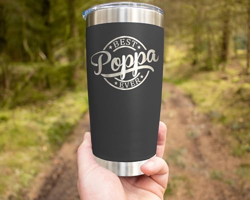 Emily Gift 20oz Engraved Stainless Steel Tumbler - Dad Gift, Travel & Camping