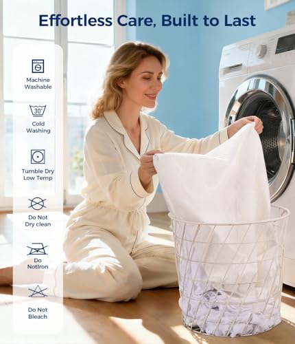 Queen Waterproof Mattress Protector - Soft Cooling Bed Cover
