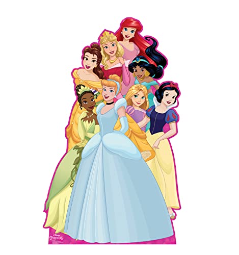 Life-Size Princess Cardboard Cutout Standup 39"W x 64"H Party Decoration
