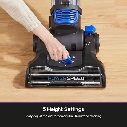 Eureka PowerSpeed Lightweight Upright Vacuum Cleaner for Carpet and Hard Floor