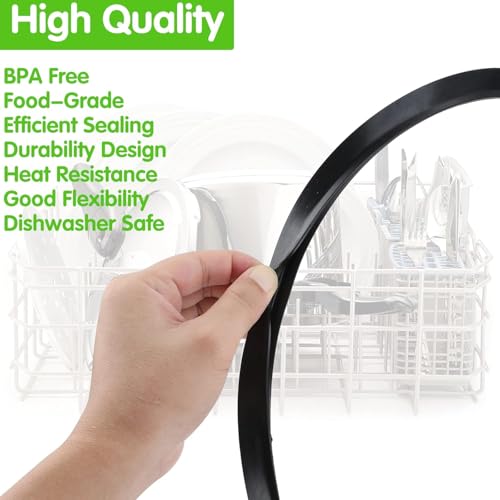 12.6-Inch Pressure Cooker Replacement Gasket for 12QT/16QT/22QT Models