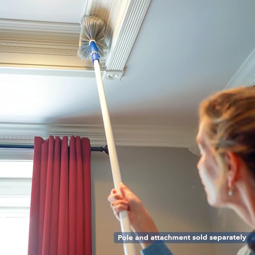 Cobweb and Corner Duster Head for Extension Poles, High Ceilings & Vents