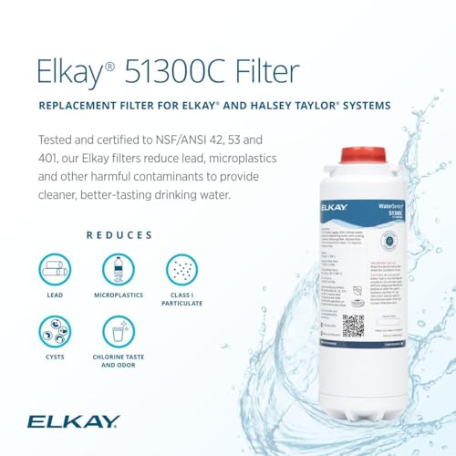 Replacement Water Filter Cartridge - 3000 Gallon, NSF Certified Lead Reduction