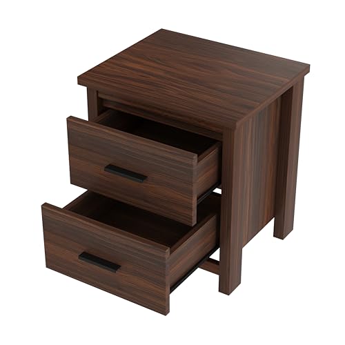 4-Piece Queen Bedroom Furniture Set with Platform Bed, Dresser, Nightstands