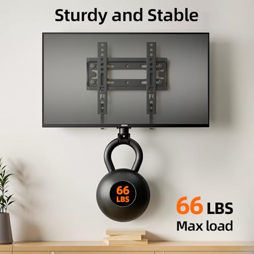 Fixed TV Wall Mount Bracket for 14-42 Inch Screens, Low Profile VESA 200x200