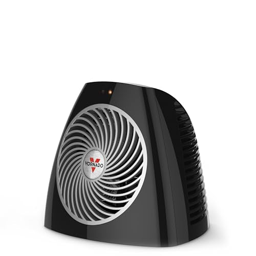Personal Space Heater with Vortex Heat Circulation and Safety Features
