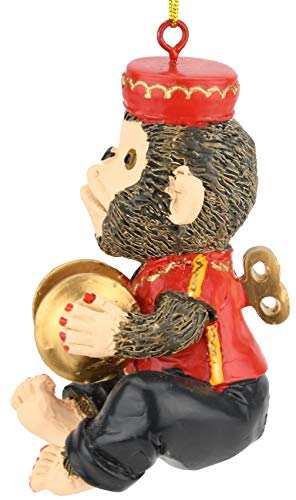 Tree Buddees Retro Wind-Up Monkey Christmas Ornament - Funny Holiday Decor