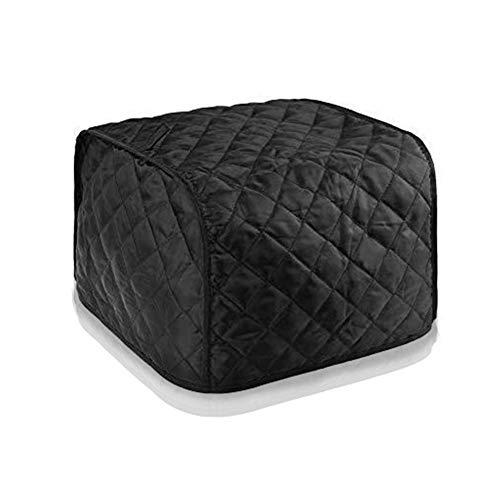 Quilted 4-Slice Toaster Cover - Durable Polyester Dust-Proof Protector