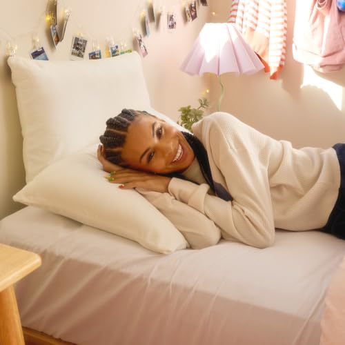 SquishPillow Standard Size Bed Pillow 2-Pack - Soft & Supportive