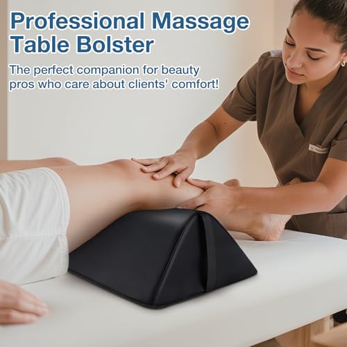 Ergonomic Knee Wedge Pillow for Legs - 20x12x7 Inch Pain Relief