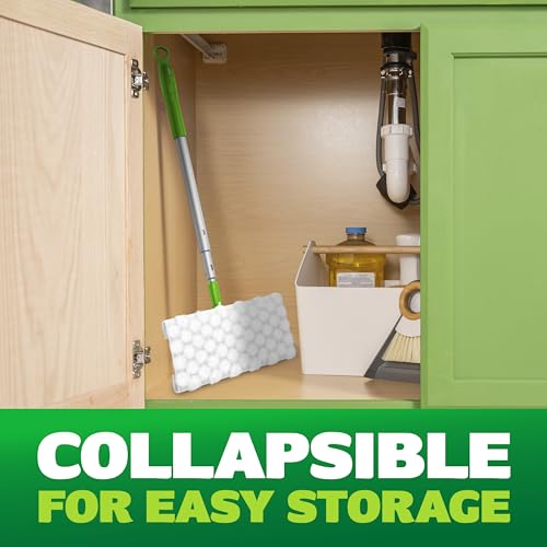 Swiffer Hair Magnet Deluxe Starter Kit with Collapsible Pole and Cloths