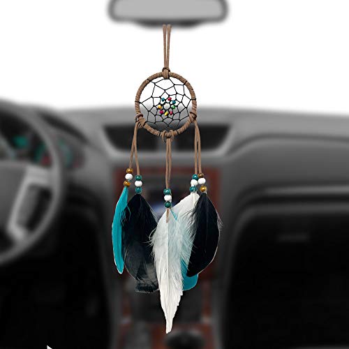 Handmade Dream Catcher Car Rearview Mirror Hanging Ornament