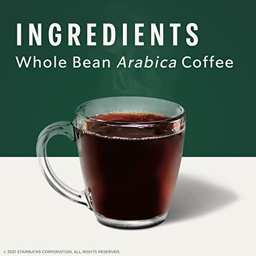 Dark Roast Espresso Whole Bean Coffee, 100% Arabica Beans - 18 oz