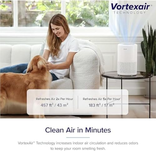 Air Purifier Replacement Filter 3-Stage HEPA Activated Carbon 1-Pack