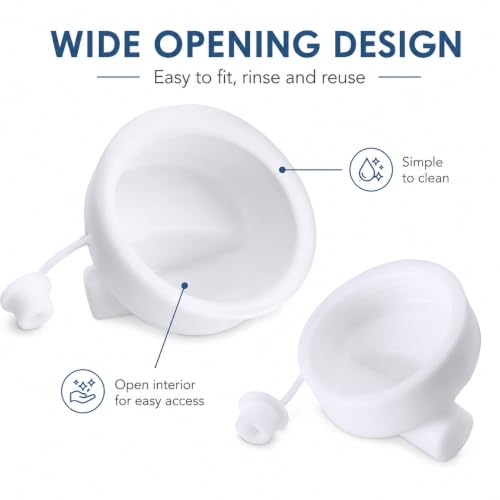 Silicone Pour Spout for Glass Milk Bottles & Jugs - Leak-Proof & Reusable