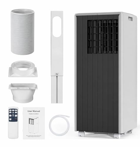 8000 BTU Portable Air Conditioner 4-in-1 AC Unit with Dehumidifier