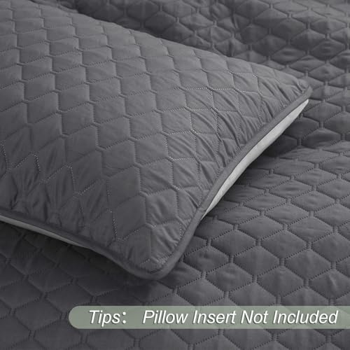Exclusivo Mezcla Reversible Full Queen Quilt Set with 2 Pillow Shams