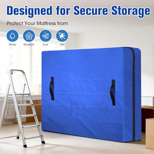 Extra Thick Waterproof Mattress Bags for Moving, Full Size 77"x57"x15"