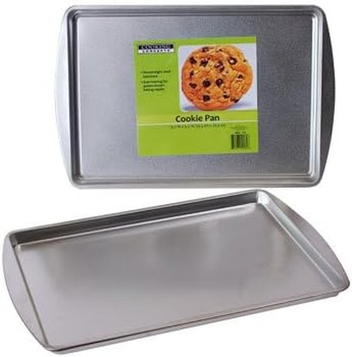 Cooking Concepts Nonstick Cookie Pans - Set of 3 | 13 x 9 x 1 Inch Durable Bakeware