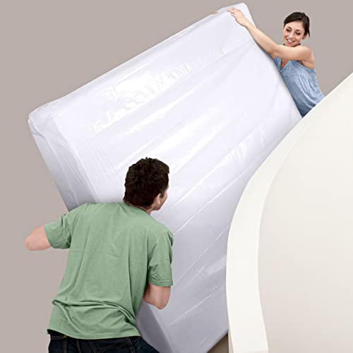 Utopia Home Queen Mattress Bag for Moving & Storage - 2 Mil Plastic Cover